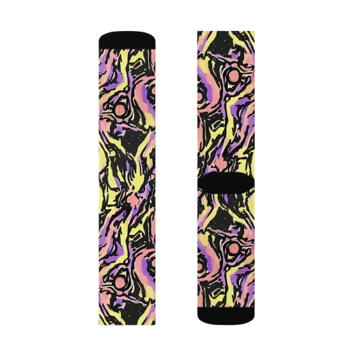 Pastel Riot on a Socks
