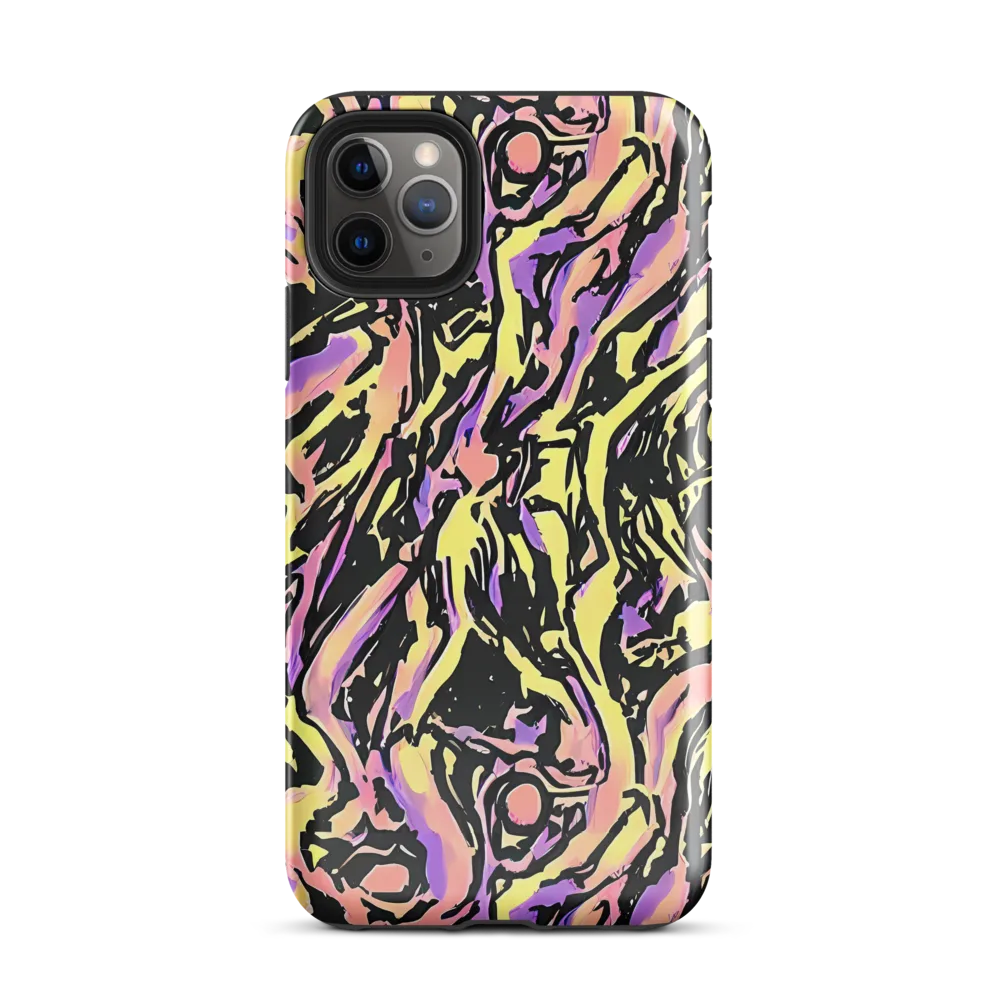 Pastel Riot on Tough Case for iPhone® — Front