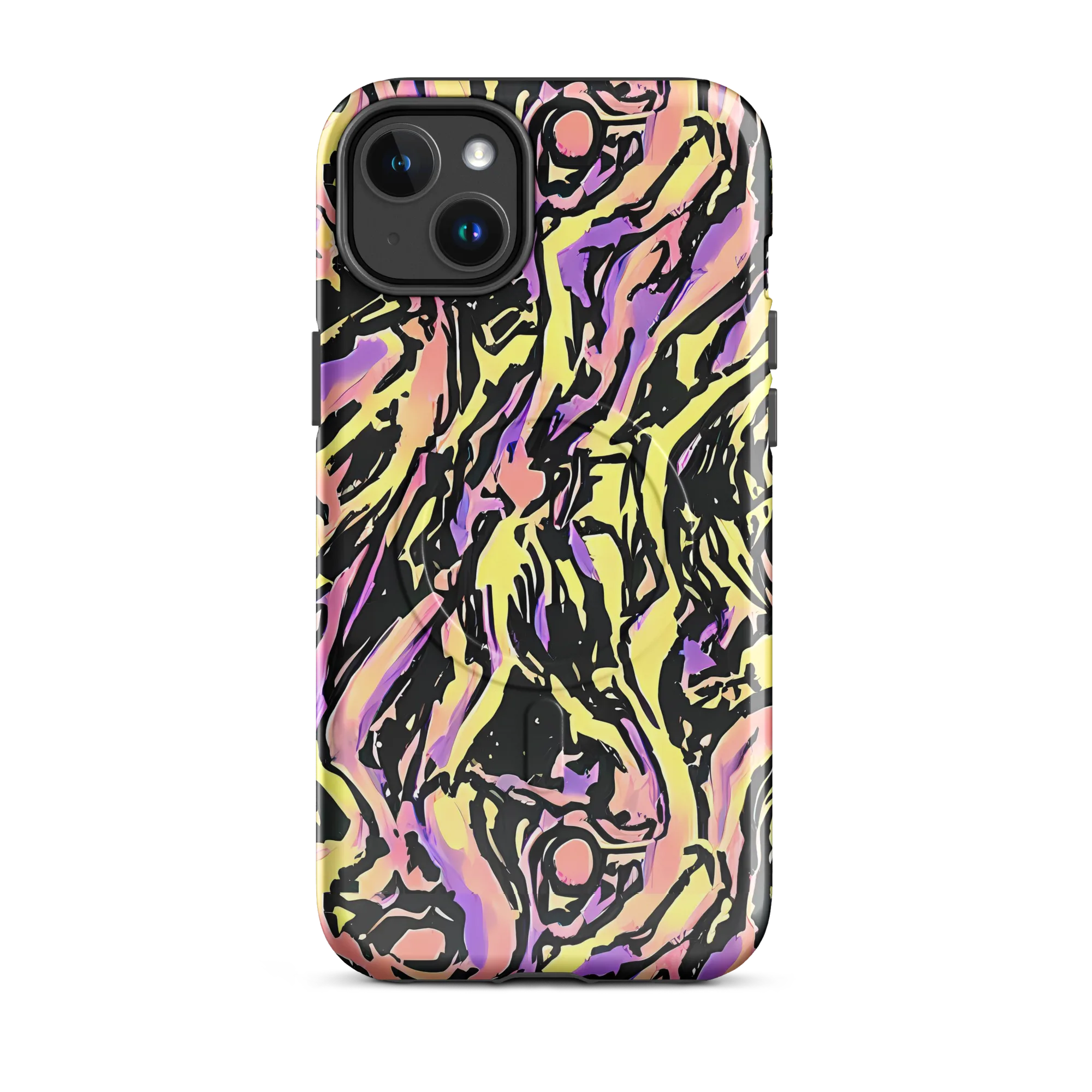 Pastel Riot on MagSafe Tough Case for iPhone® — Front
