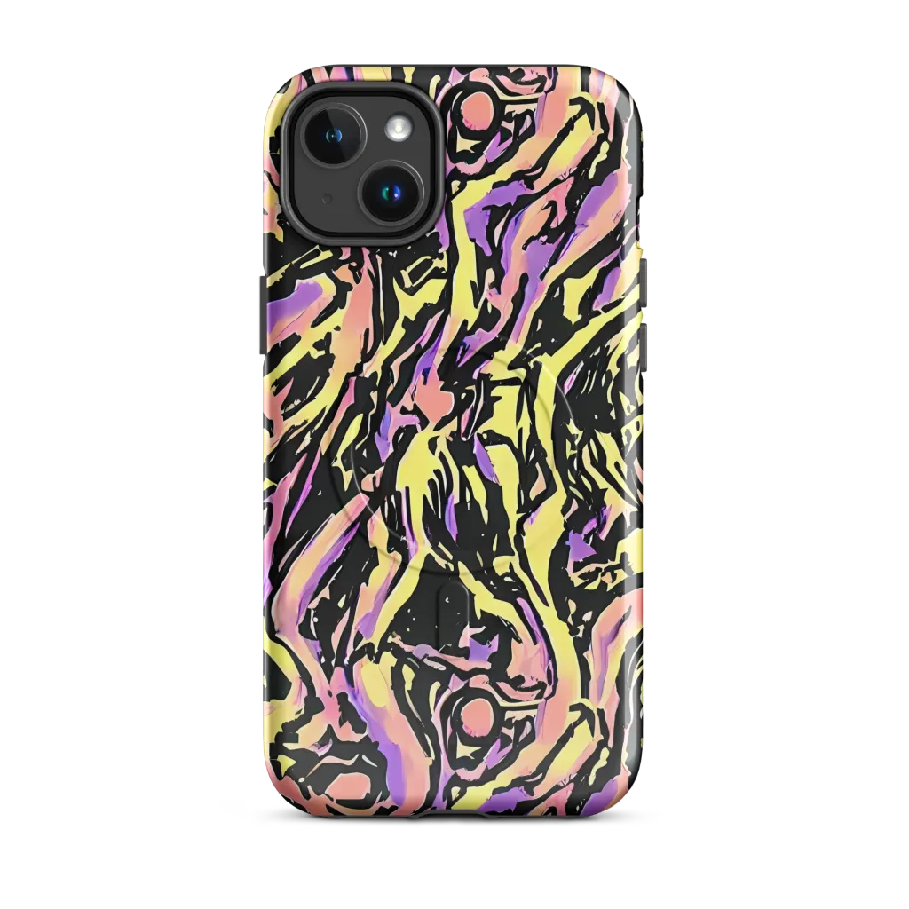 Pastel Riot on MagSafe Tough Case for iPhone® — Front