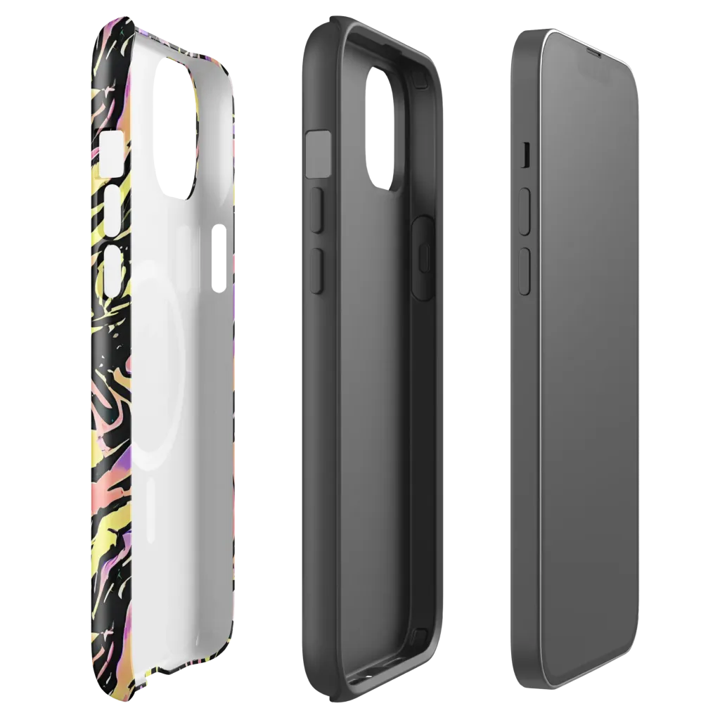 Pastel Riot on MagSafe Tough Case for iPhone® — Front
