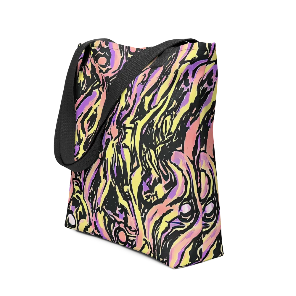 Pastel Riot on Tote Bag — Front