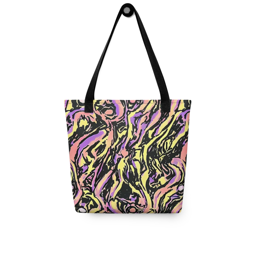 Pastel Riot on Tote Bag — Front