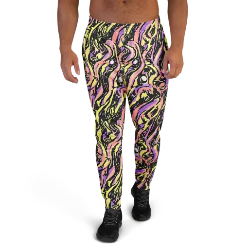 Pastel Riot on a Men's Joggers