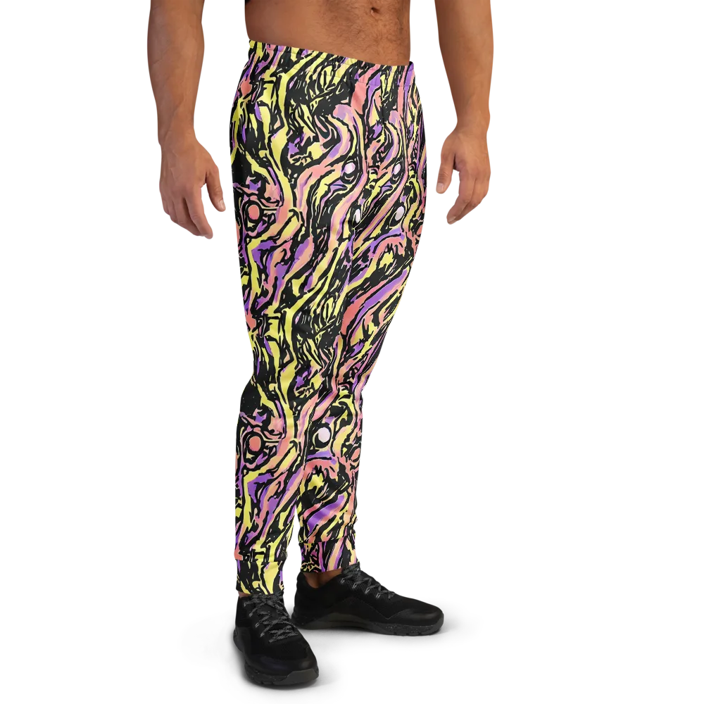Pastel Riot on Men's Joggers — Right