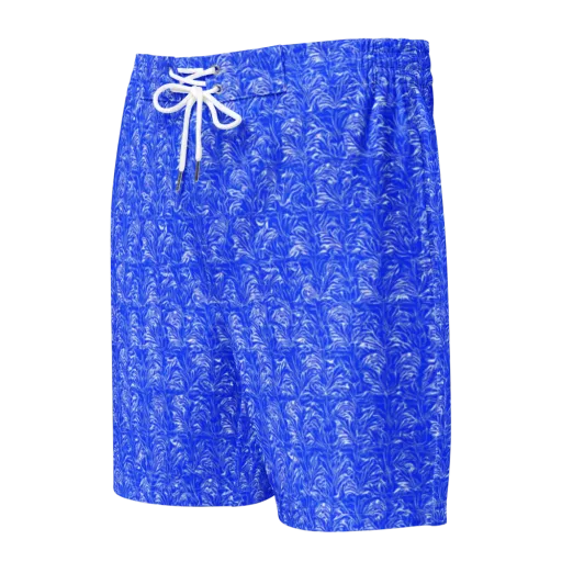 Cobalt Frond on a Men's Board Shorts