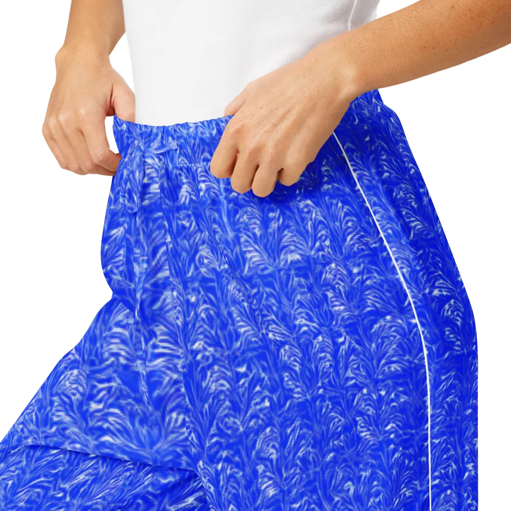 Cobalt Frond on Women's Pajama Pants — Product details