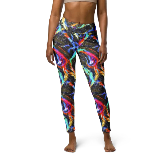Hyperlight Tide on a Yoga Leggings
