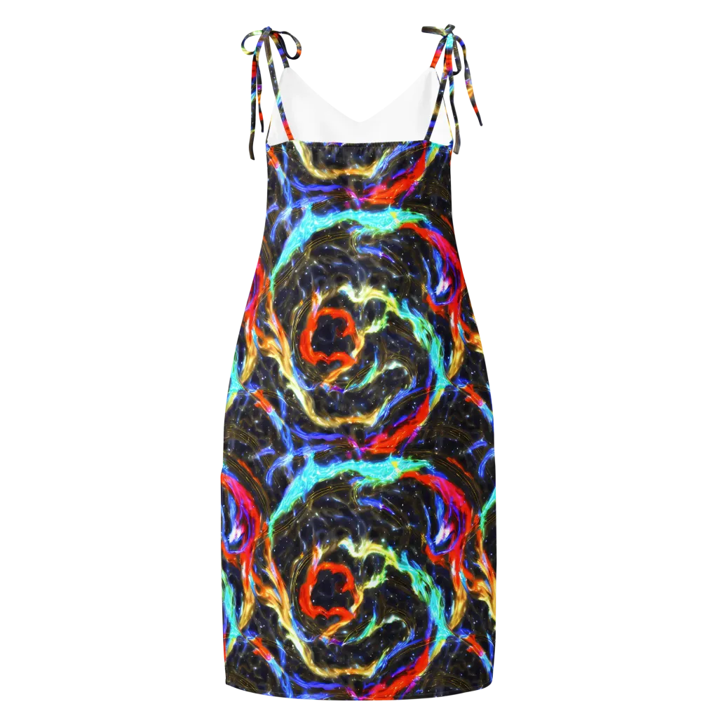 Hyperlight Tide on Slip Dress — Back
