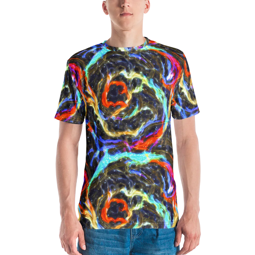 Hyperlight Tide on Men's Crew Neck T-Shirt — Front