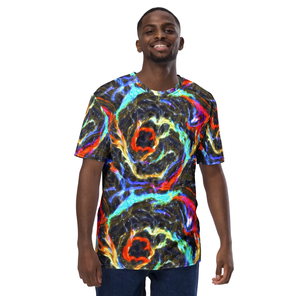 Hyperlight Tide on Men's Crew Neck T-Shirt — Front