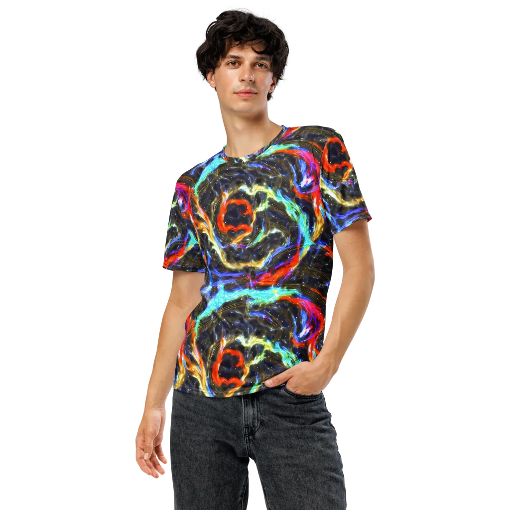 Hyperlight Tide on Men's Crew Neck T-Shirt — Front
