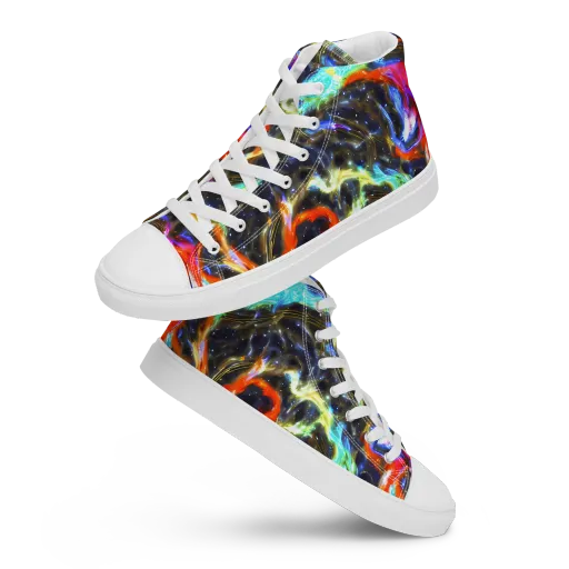 Hyperlight Tide on a Men's High Top Canvas Shoes
