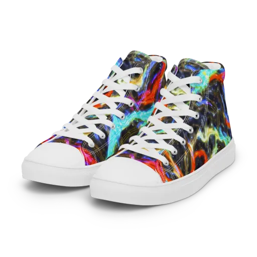 Hyperlight Tide on a Women's High Top Canvas Shoes