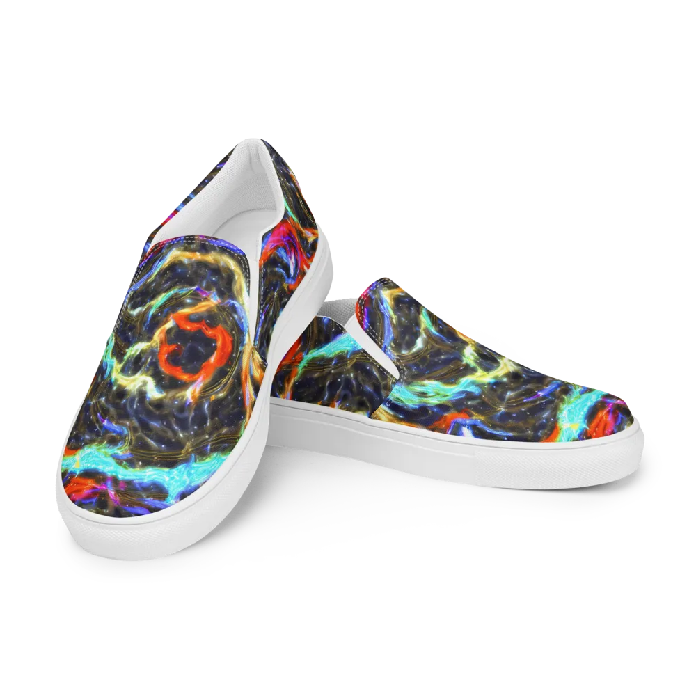 Hyperlight Tide on Men's Slip-On Canvas Shoes — Left Front