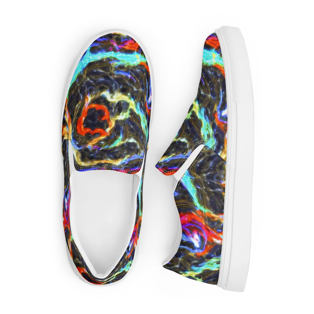 Hyperlight Tide on Men's Slip-On Canvas Shoes — Front