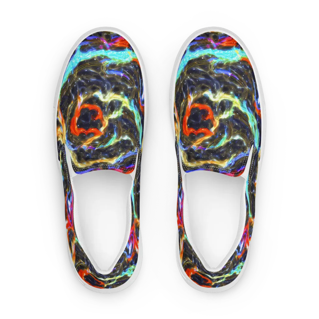 Hyperlight Tide on Women's Slip-On Canvas Shoes — Front