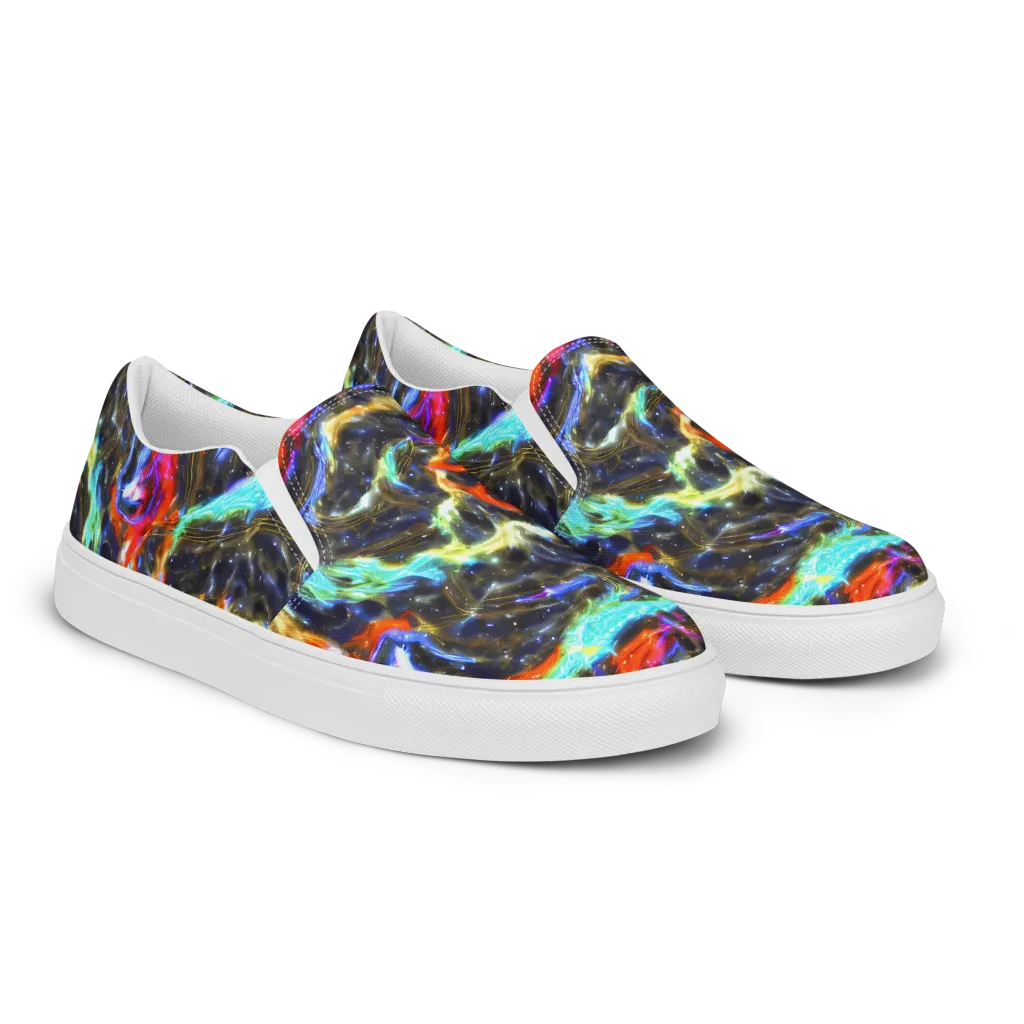 Hyperlight Tide on Women's Slip-On Canvas Shoes — Right Front