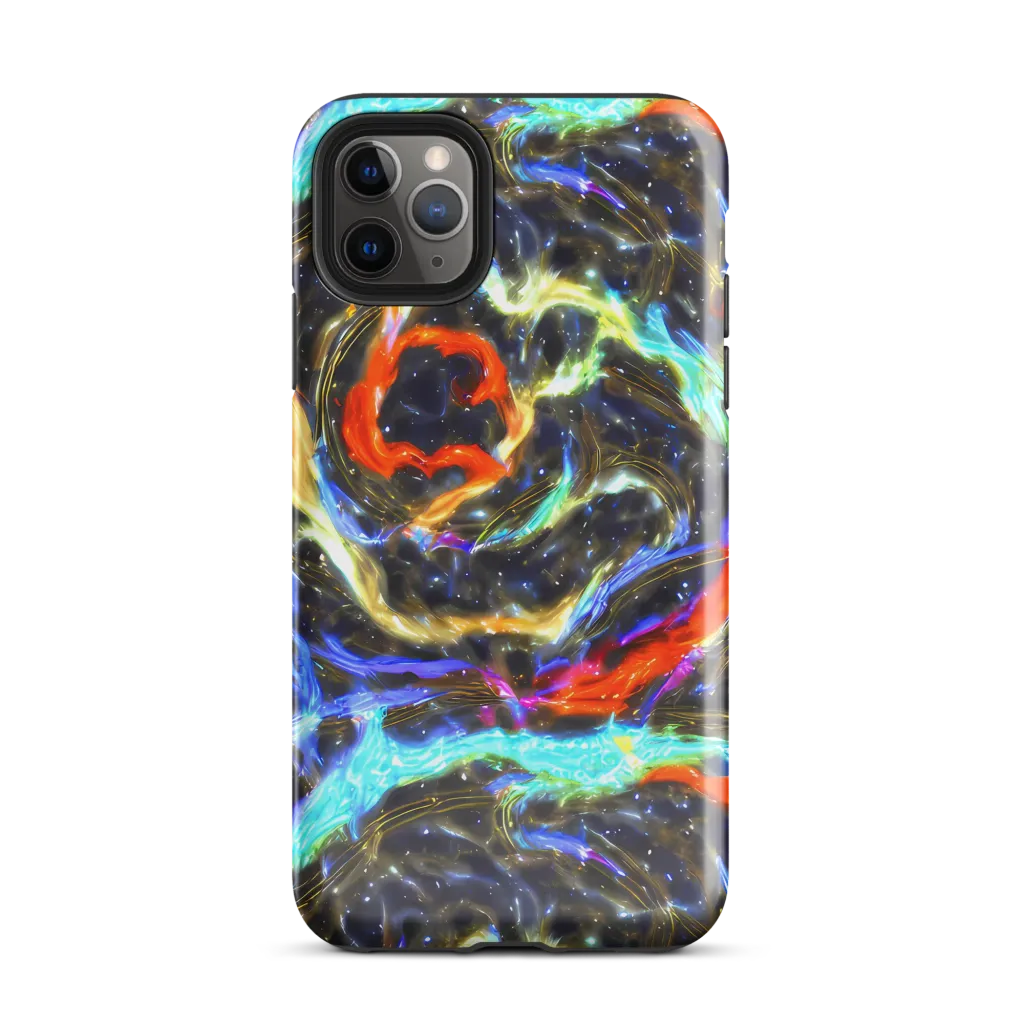 Hyperlight Tide on Tough Case for iPhone® — Front