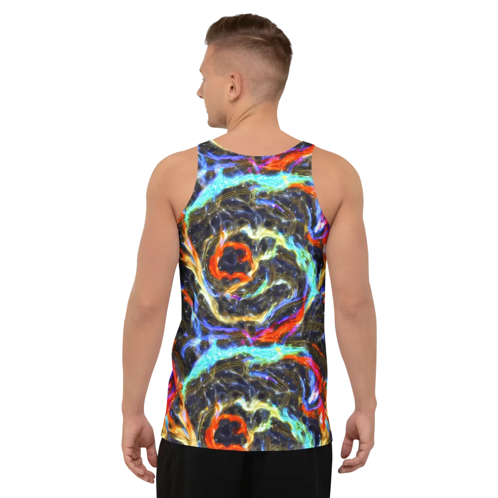 Hyperlight Tide on Men's Tank Top — Back
