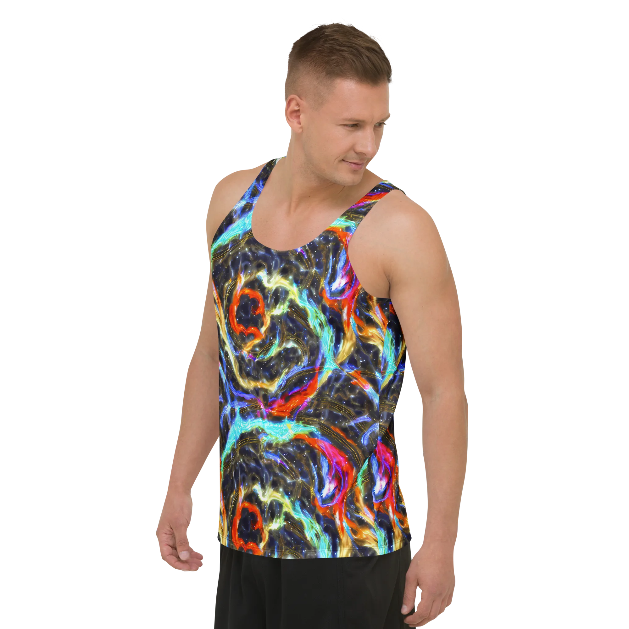 Hyperlight Tide on Men's Tank Top — Left Front