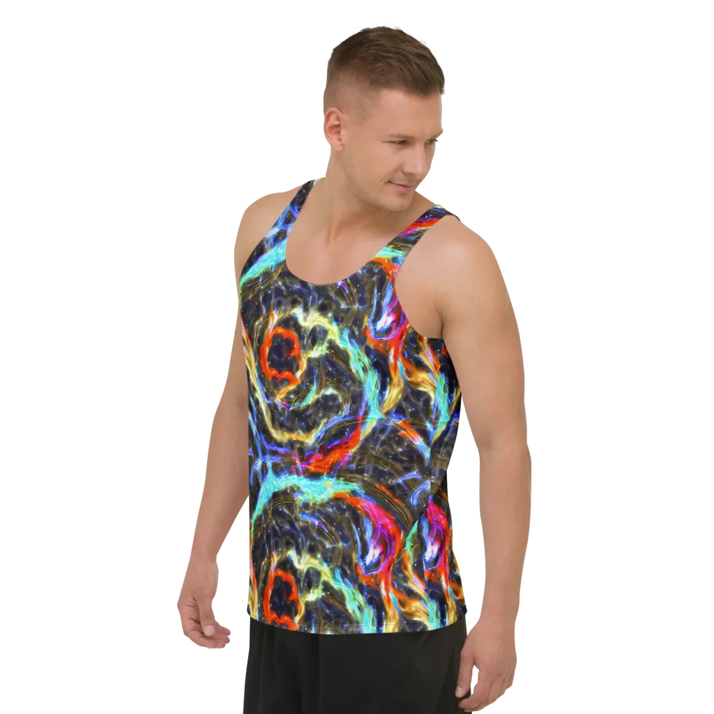 Hyperlight Tide on Men's Tank Top — Left Front