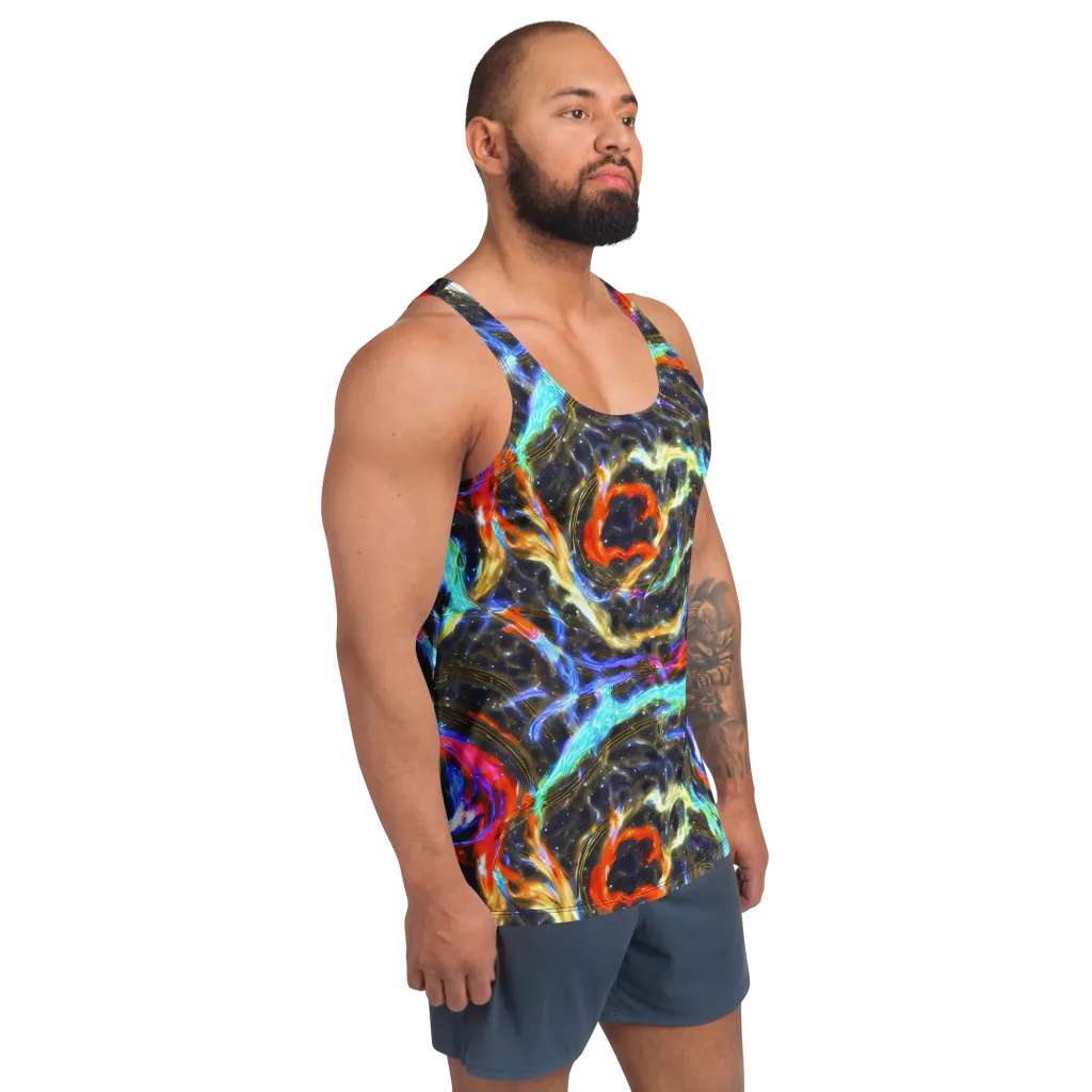 Hyperlight Tide on Men's Tank Top — Right Front