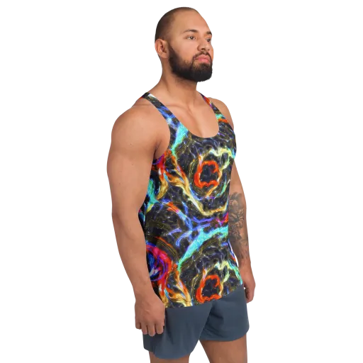 Hyperlight Tide on a Men's Tank Top