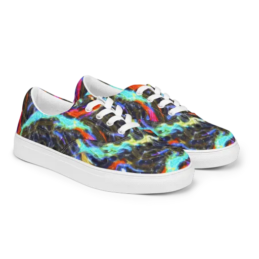 Hyperlight Tide on a Men's Lace-Up Canvas Shoes