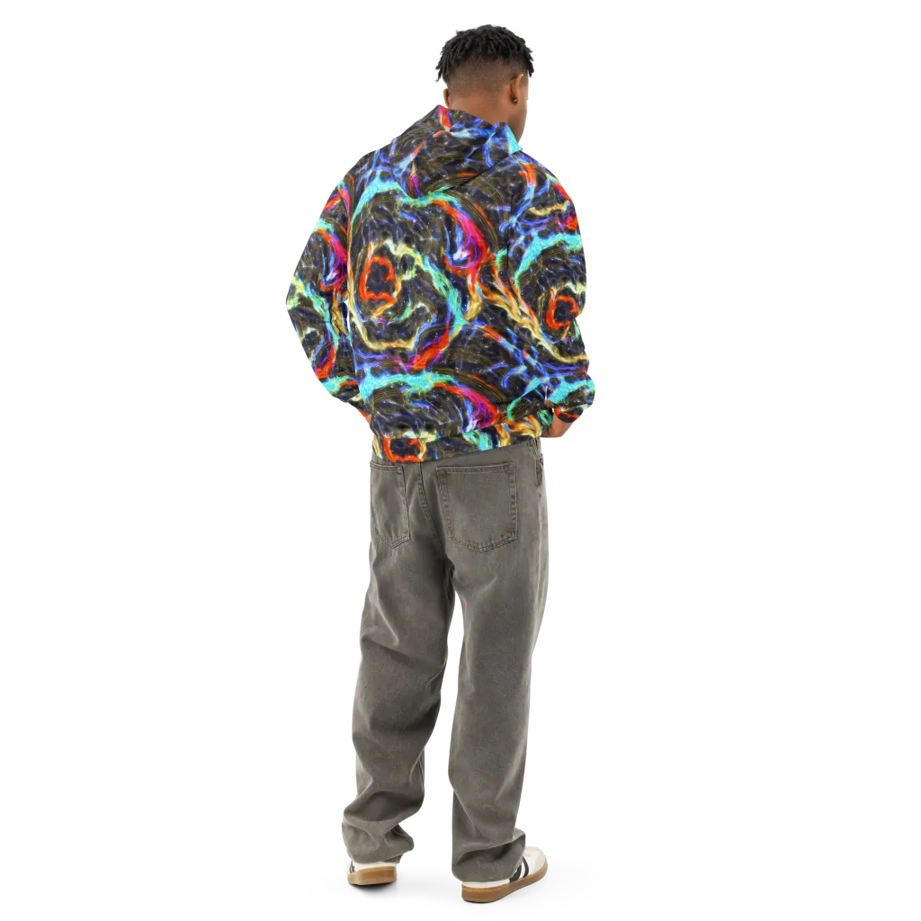 Hyperlight Tide on Cotton Hoodie — Back