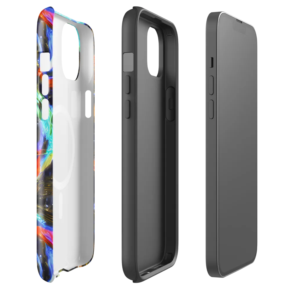 Hyperlight Tide on MagSafe Tough Case for iPhone® — Front