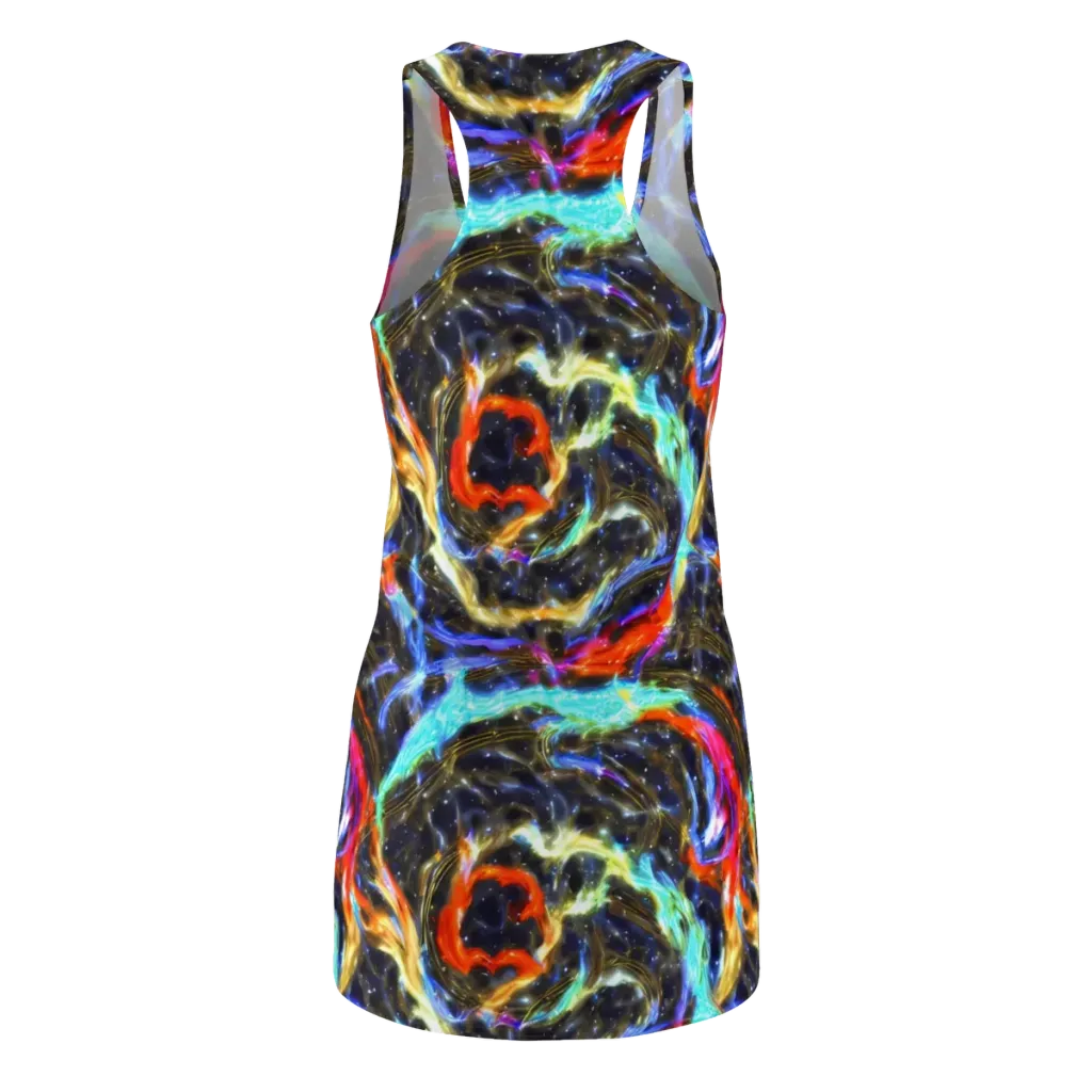 Hyperlight Tide on Racerback Dress — Back