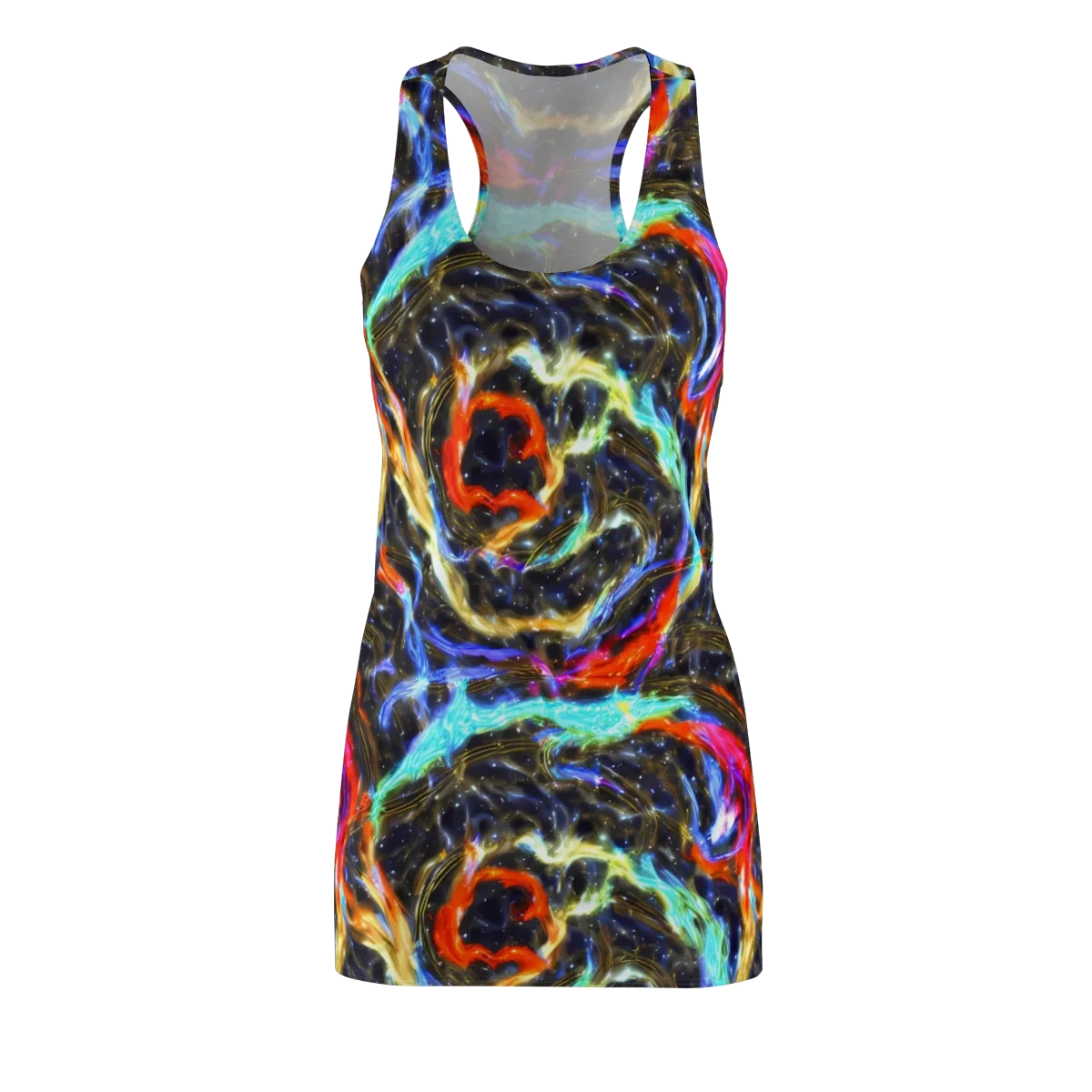 Hyperlight Tide on Racerback Dress — Front