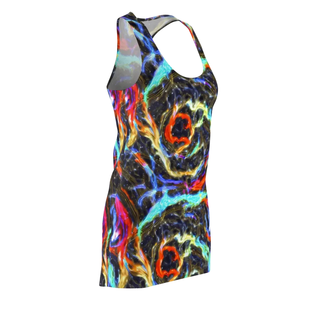 Hyperlight Tide on Racerback Dress — Front Side