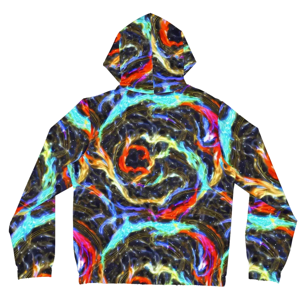 Hyperlight Tide on Women's Full-Zip Hoodie — Back