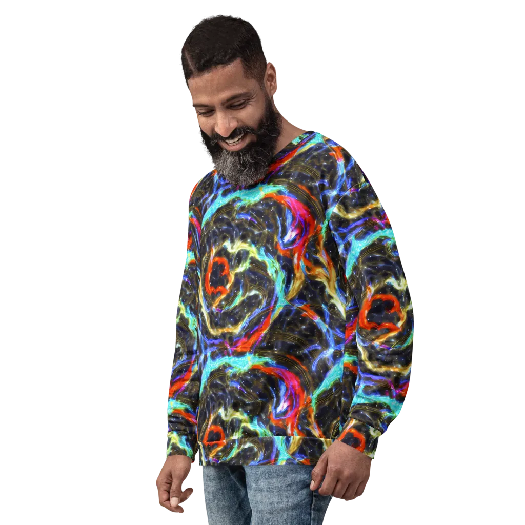 Hyperlight Tide on Sweatshirt — Left Front