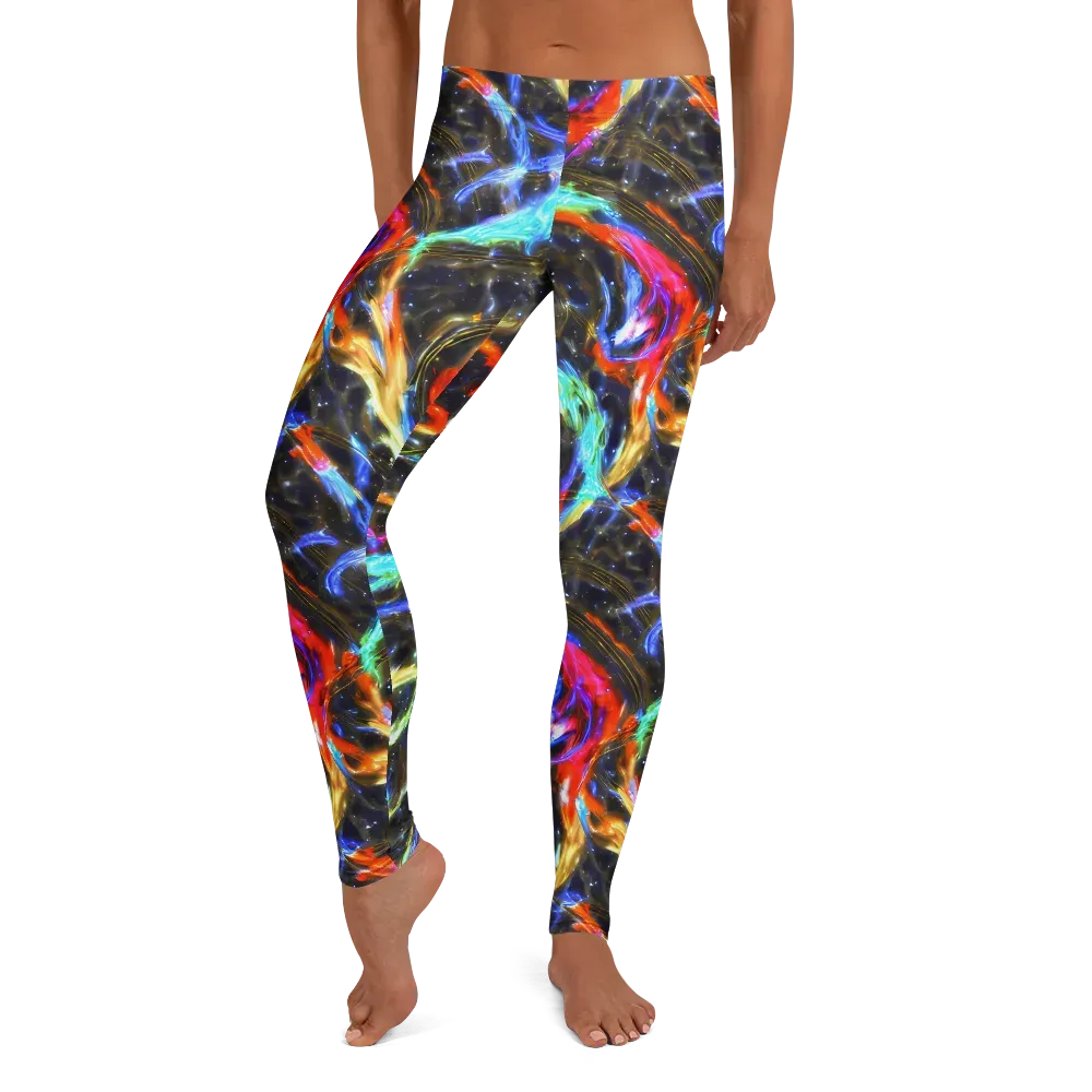 Hyperlight Tide on Leggings — Front