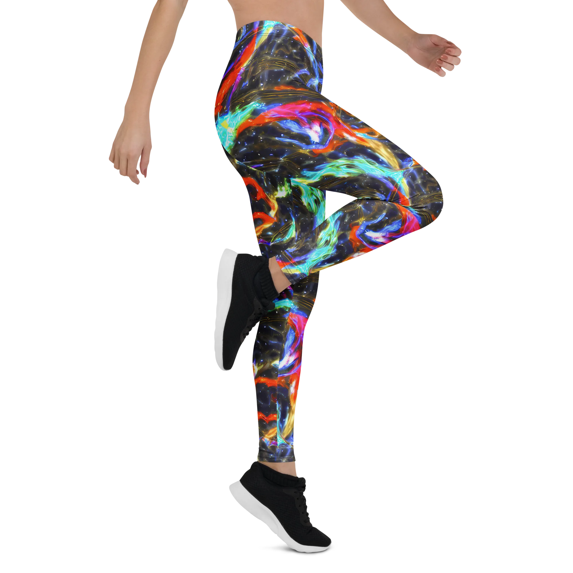 Hyperlight Tide on Leggings — Right