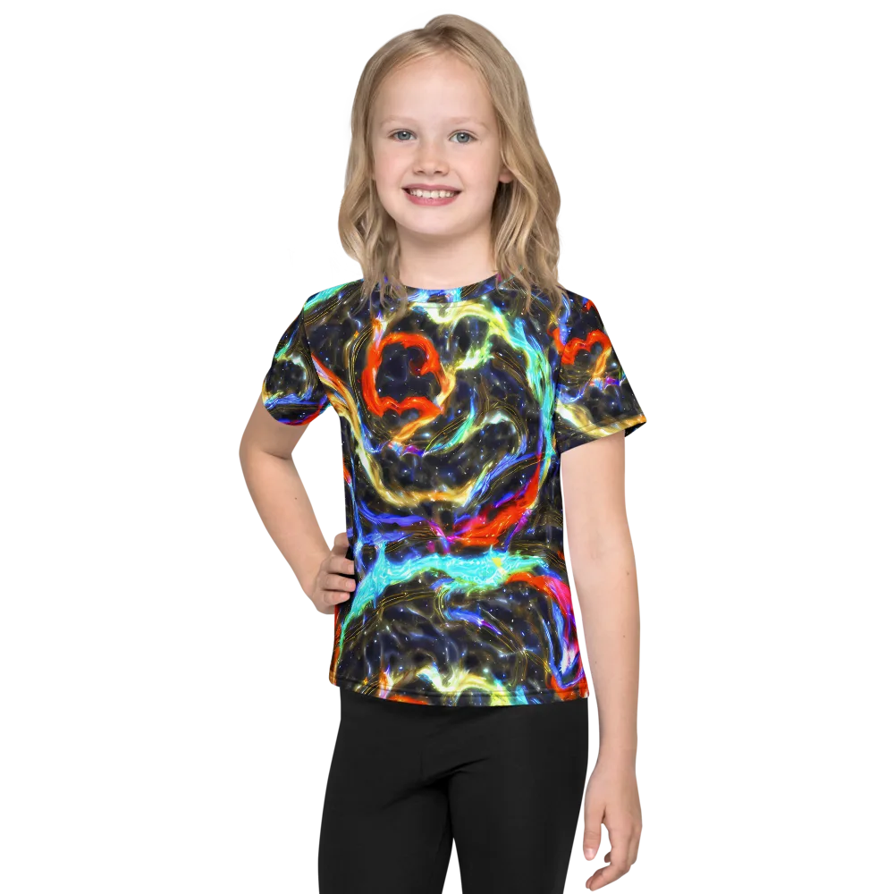 Hyperlight Tide on Kids Crew Neck T-Shirt — Front