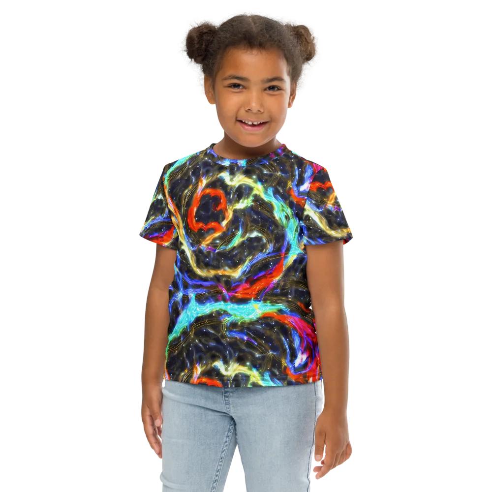 Hyperlight Tide on Kids Crew Neck T-Shirt — Front