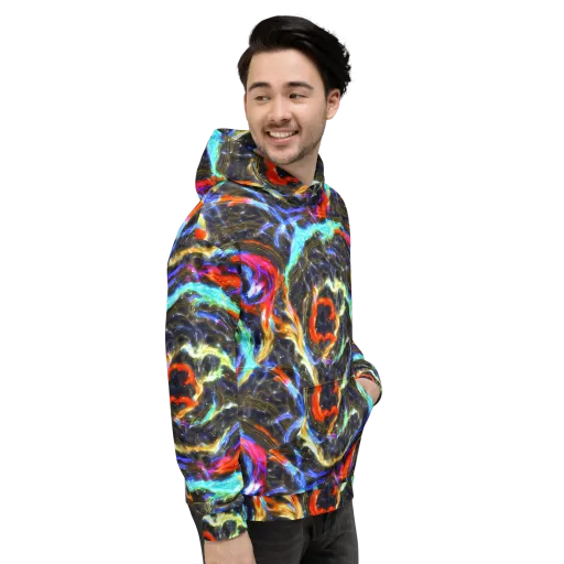 Hyperlight Tide on a Hoodie