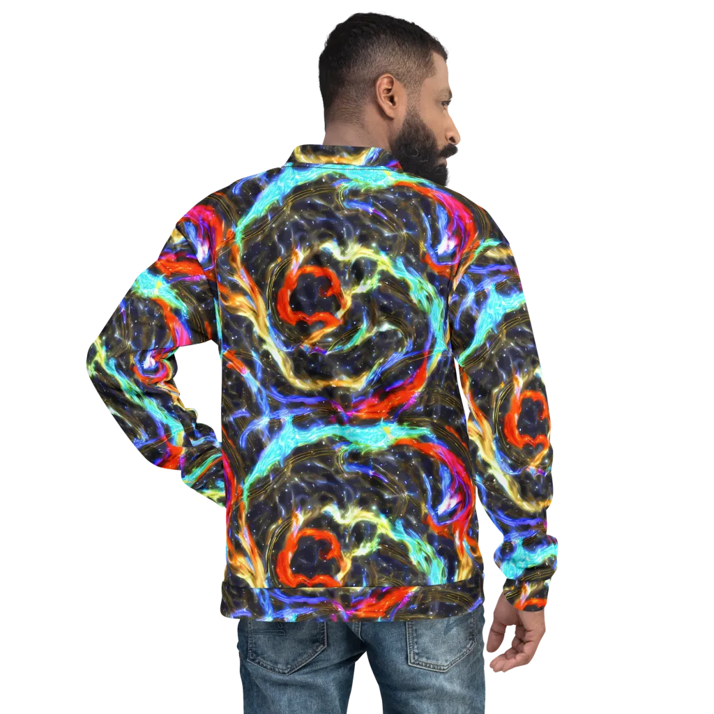 Hyperlight Tide on Bomber Jacket — Back