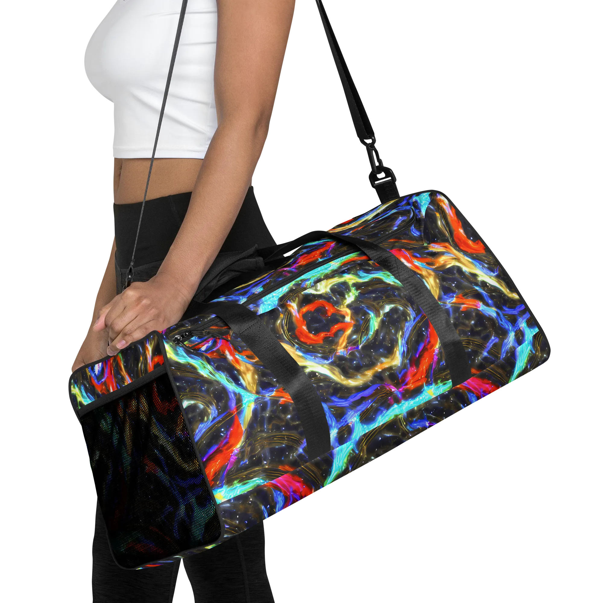 Hyperlight Tide on Duffle Bag — Front