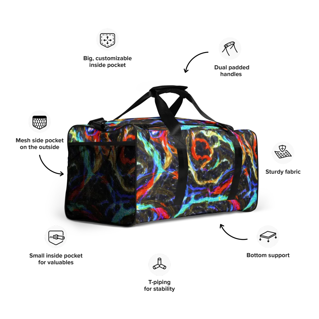 Hyperlight Tide on Duffle Bag — Right Front
