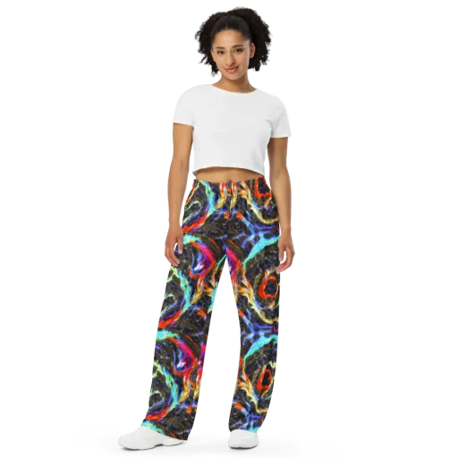 Hyperlight Tide on a Wide-Leg Pants