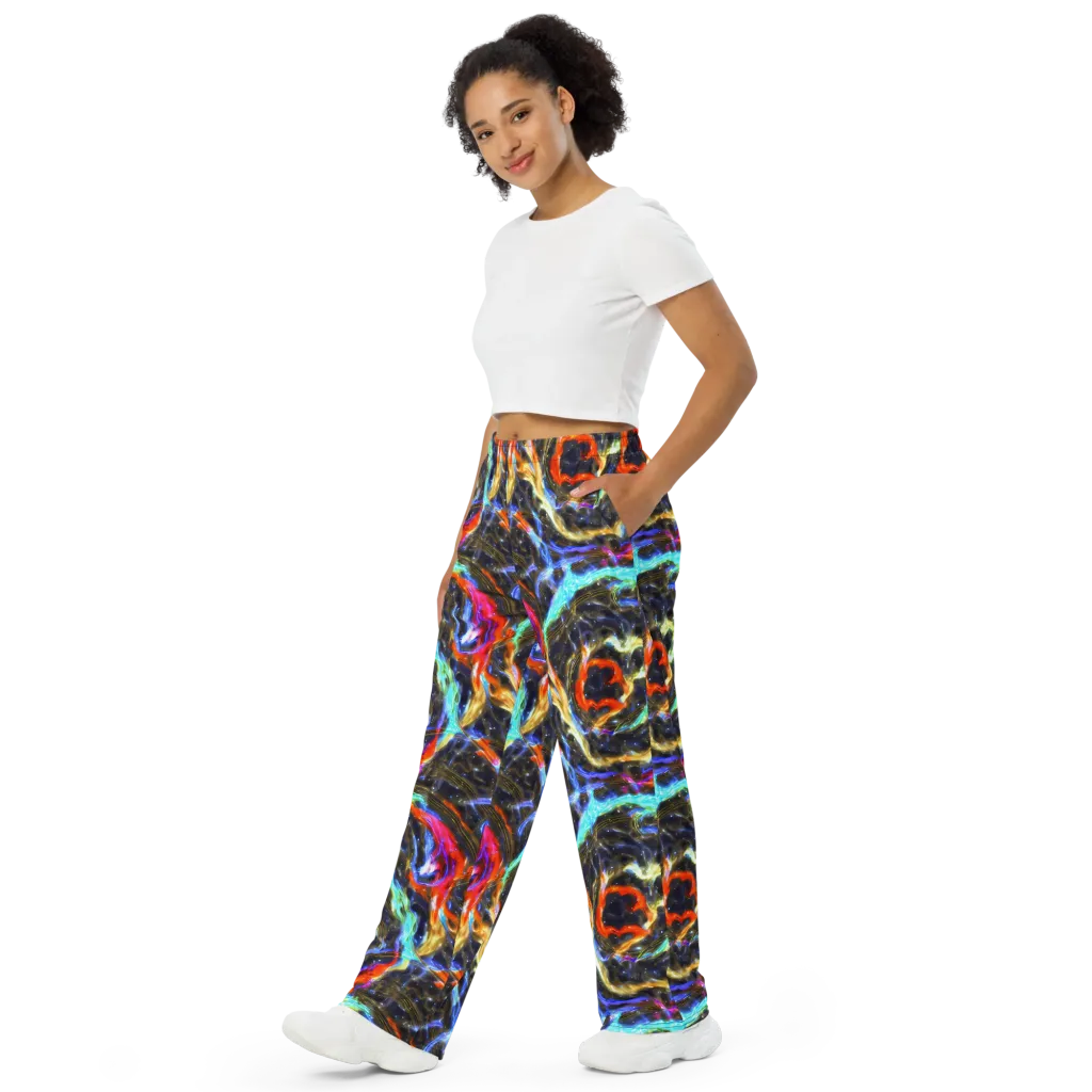 Hyperlight Tide on Wide-Leg Pants — Left Front