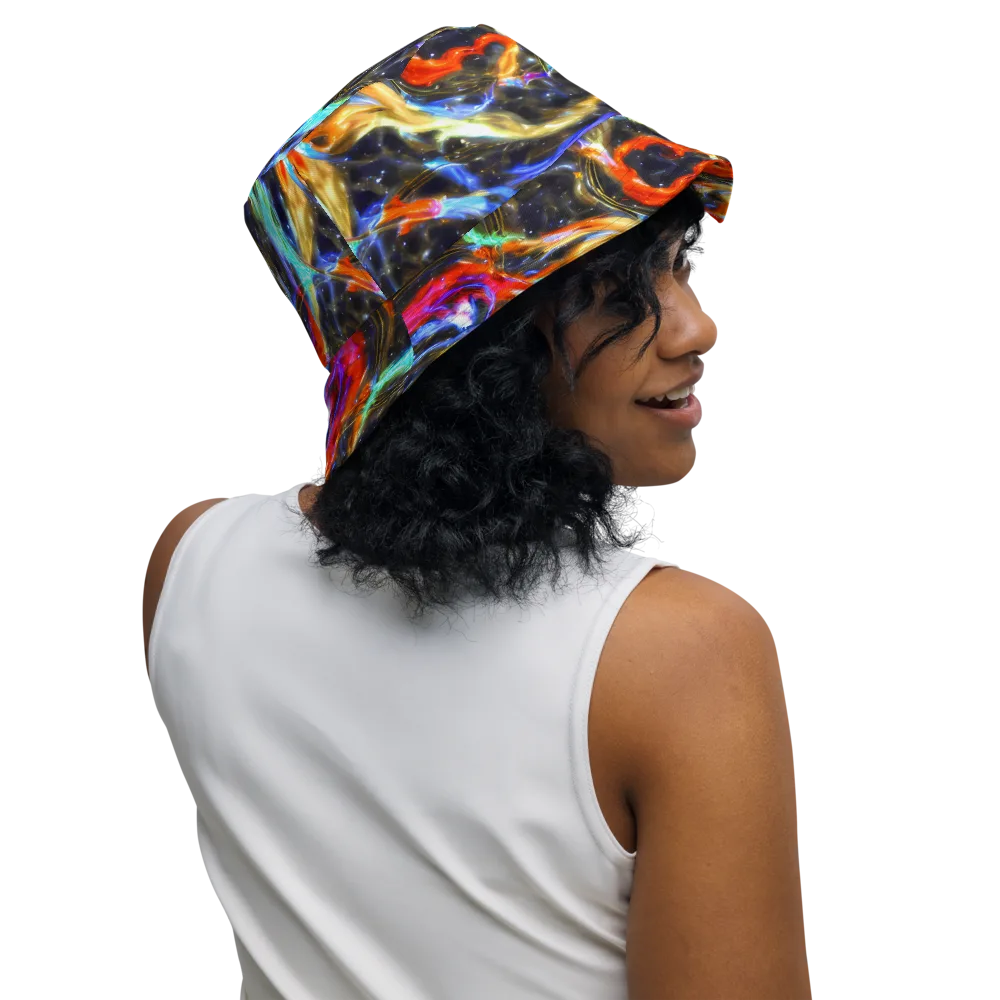Hyperlight Tide on Reversible Bucket Hat — Right Outside