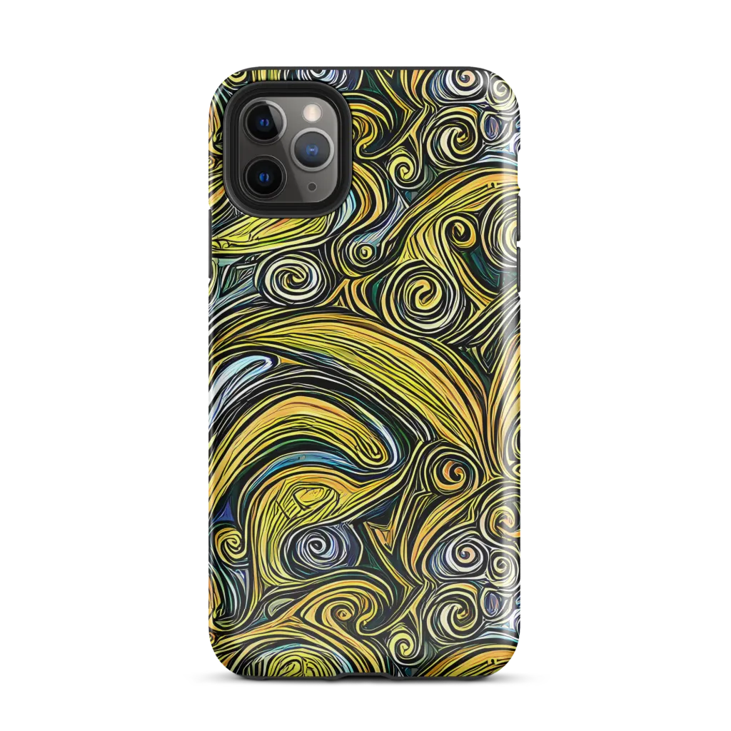 Solar Paisley on Tough Case for iPhone® — Front