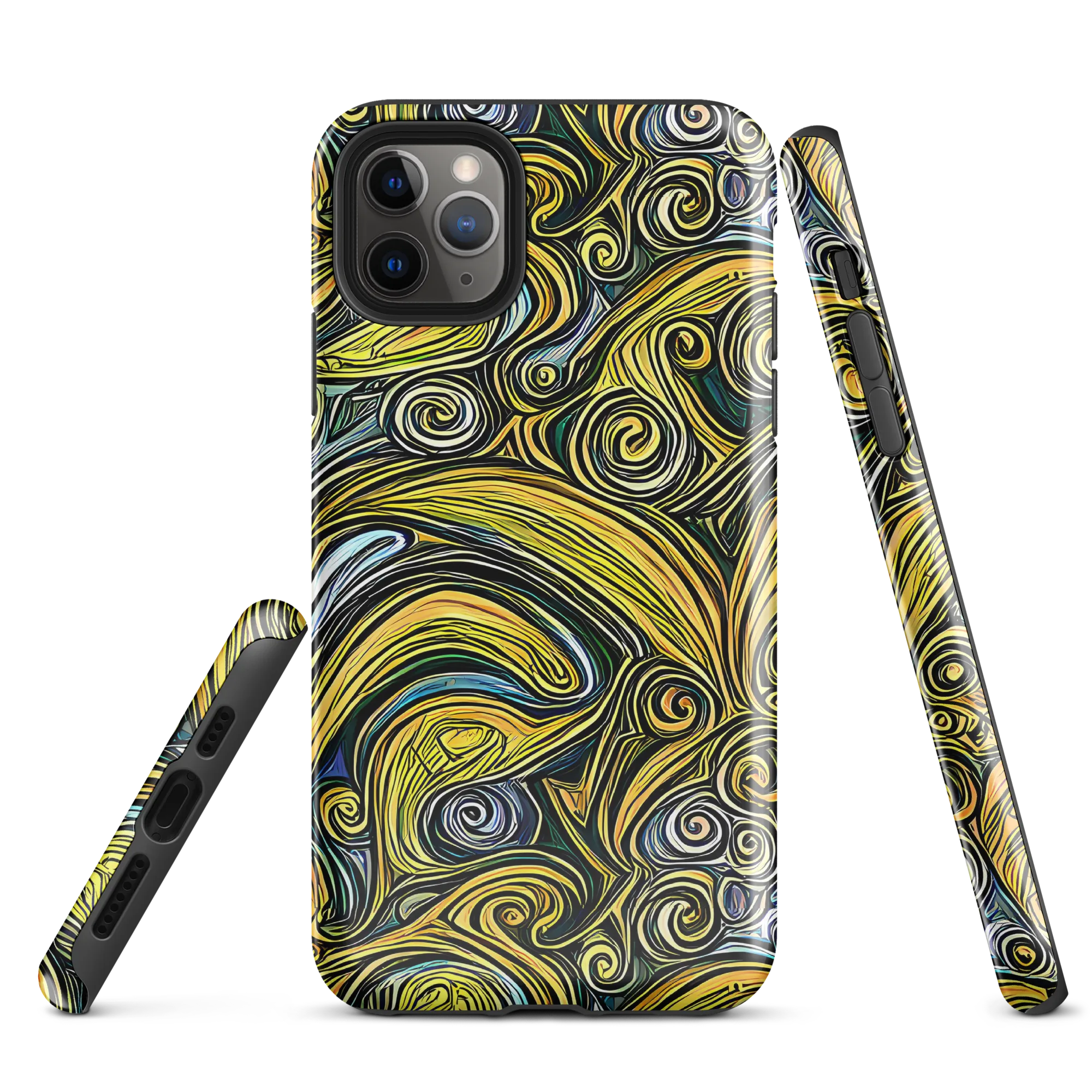 Solar Paisley on Tough Case for iPhone® — Front