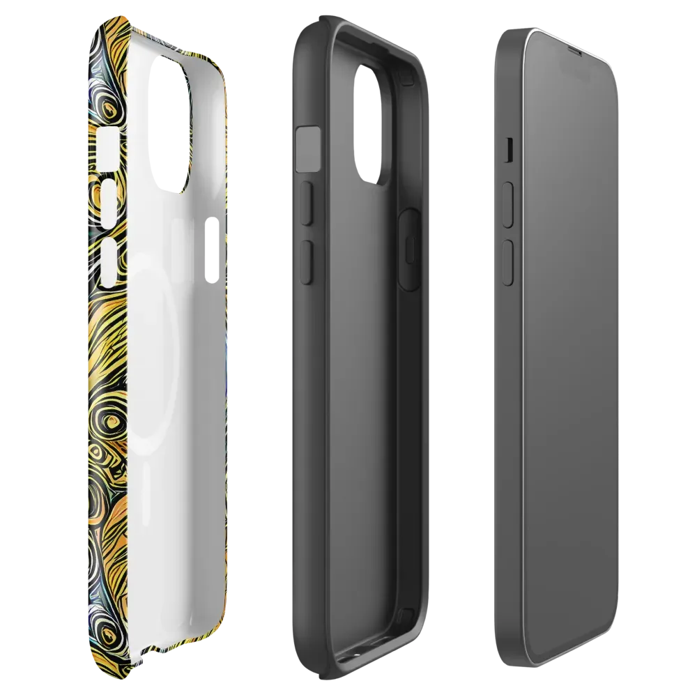 Solar Paisley on MagSafe Tough Case for iPhone® — Front